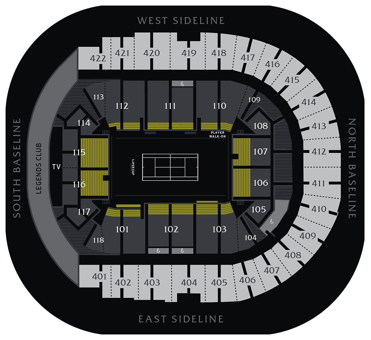 The O2 Arena, London, United Kingdom Seating Plan