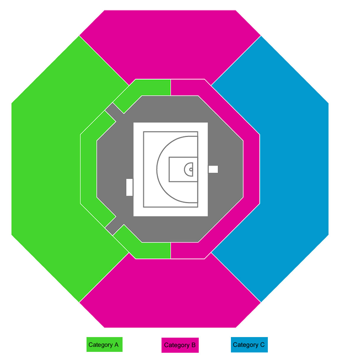 Valley Complex 3, Los Angeles, United States Seating Plan
