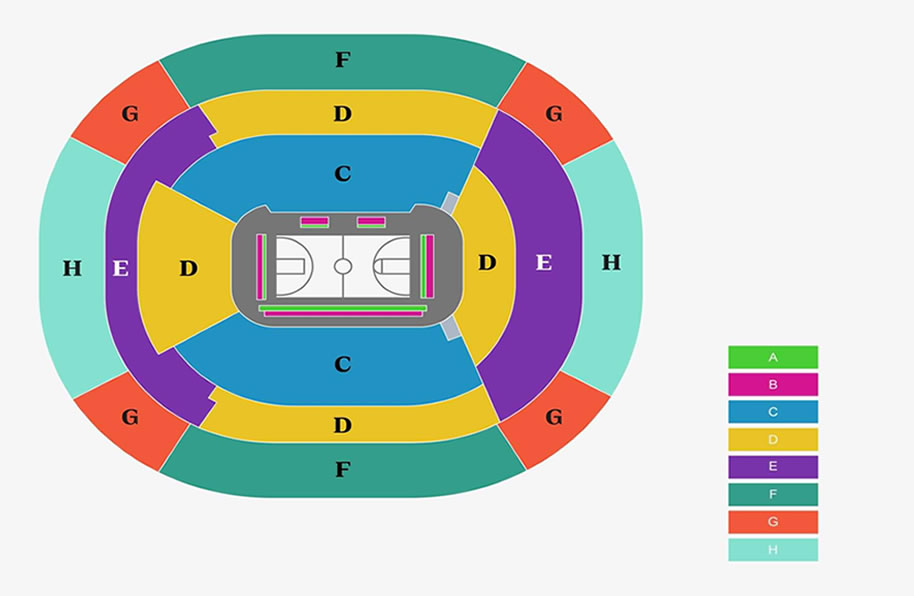 Intuit Dome, Inglewood, United States Seating Plan