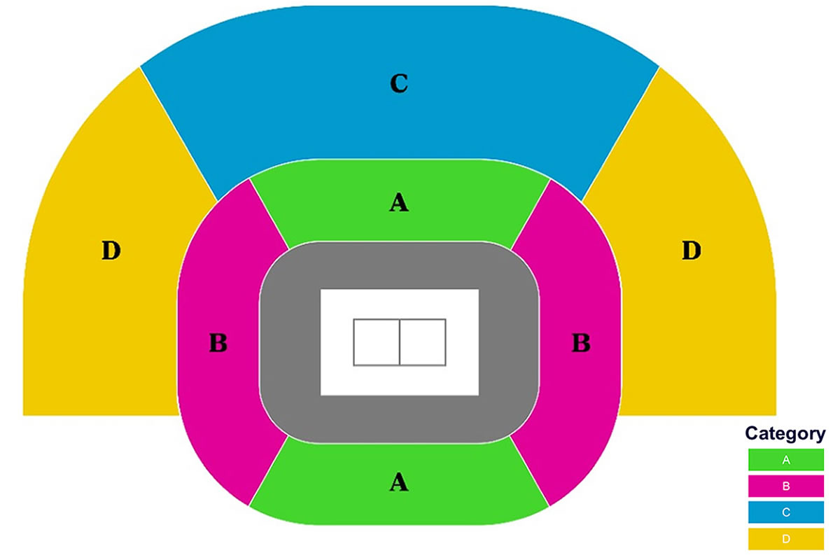 Alamitos Beach Stadium, Long Beach, United States Seating Plan
