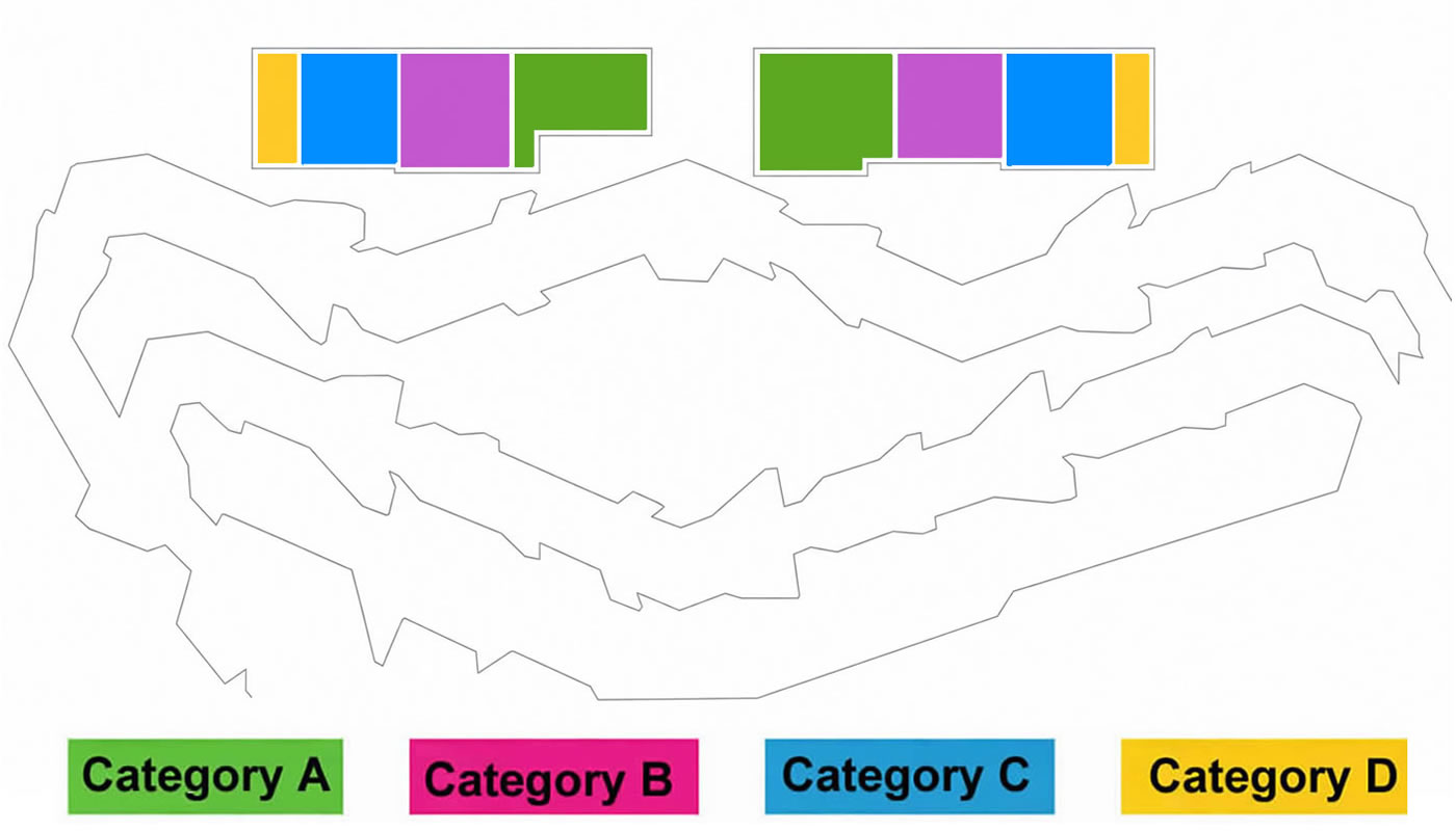 OKC Whitewater Center, Oklahoma City, United States Seating Plan
