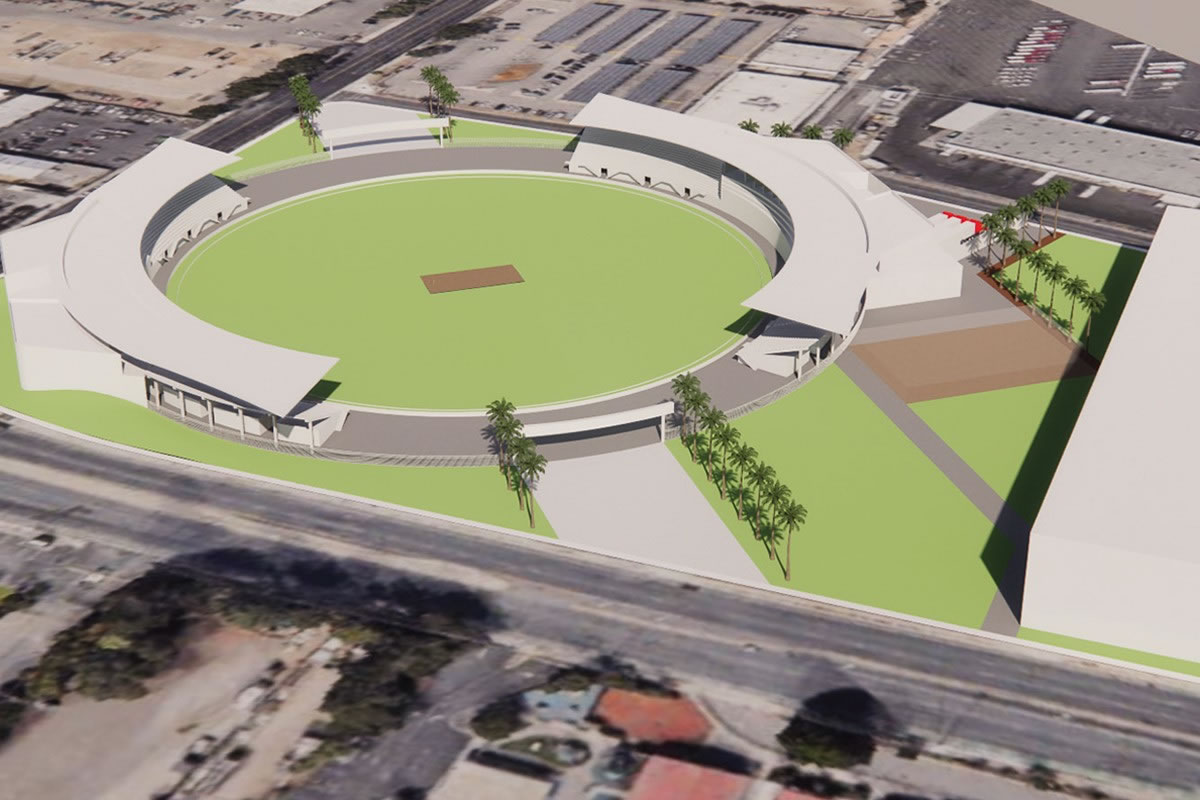 Fairgrounds Cricket Stadium, Pomona, United States Seating Plan