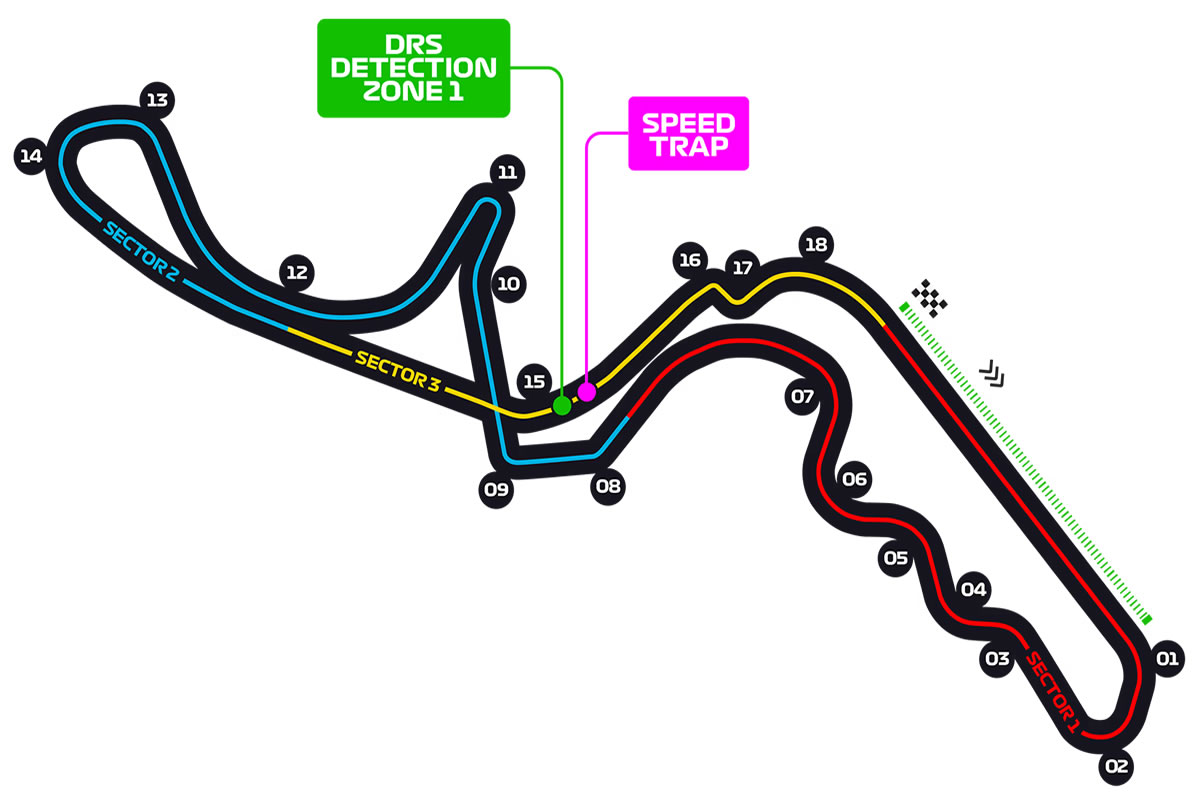 Suzuka International Circuit, Suzuka, Japan Seating Plan