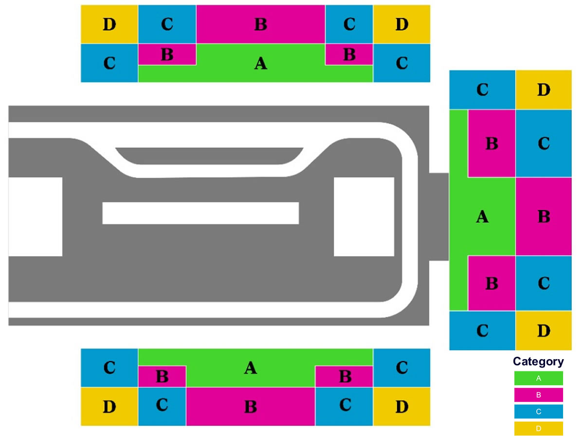 Valley Complex 2, Los Angeles, United States Seating Plan