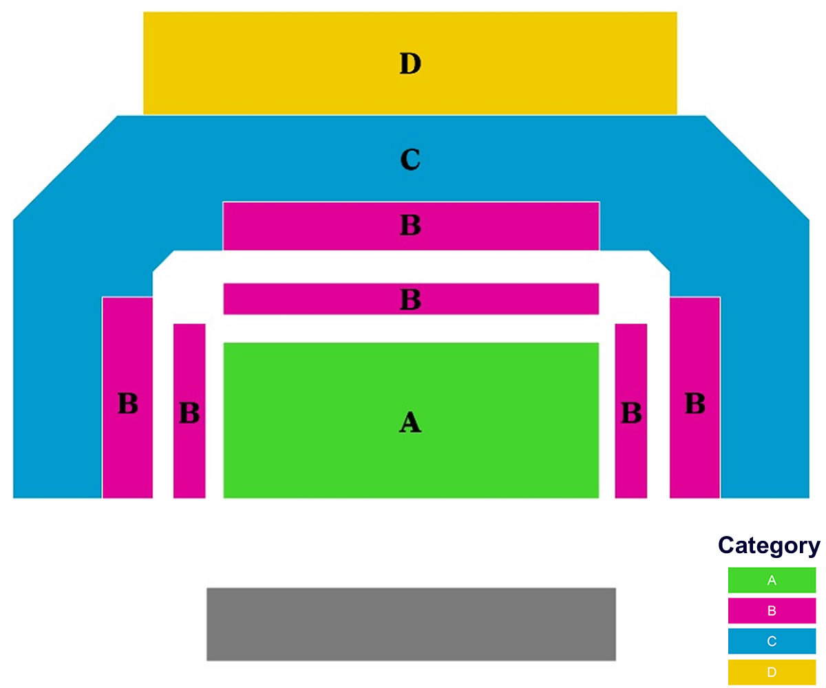 Long Beach Climbing Theater, Long Beach, United States Seating Plan
