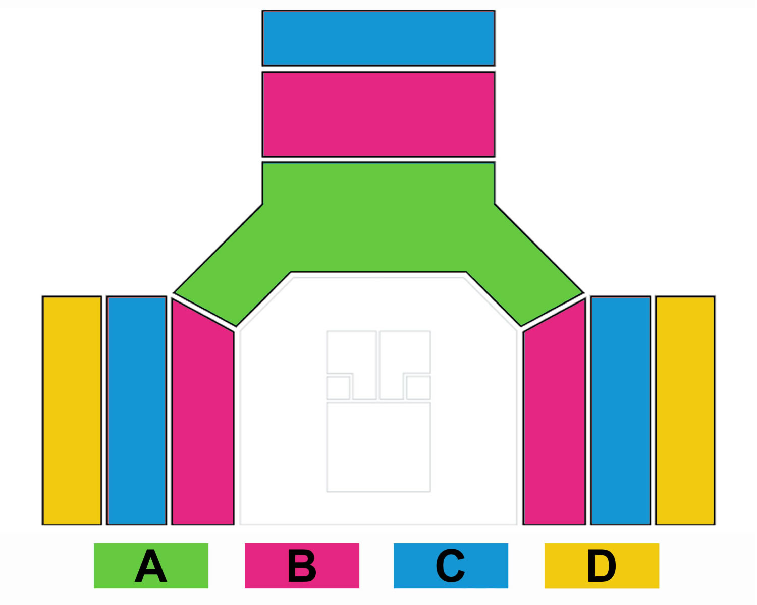 Comcast Squash Center, Los Angeles, United States Seating Plan