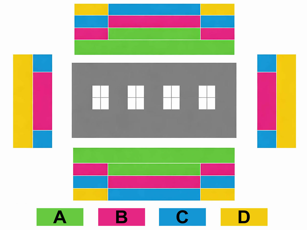 LA Convention Center Hall 3, Los Angeles, United States Seating Plan