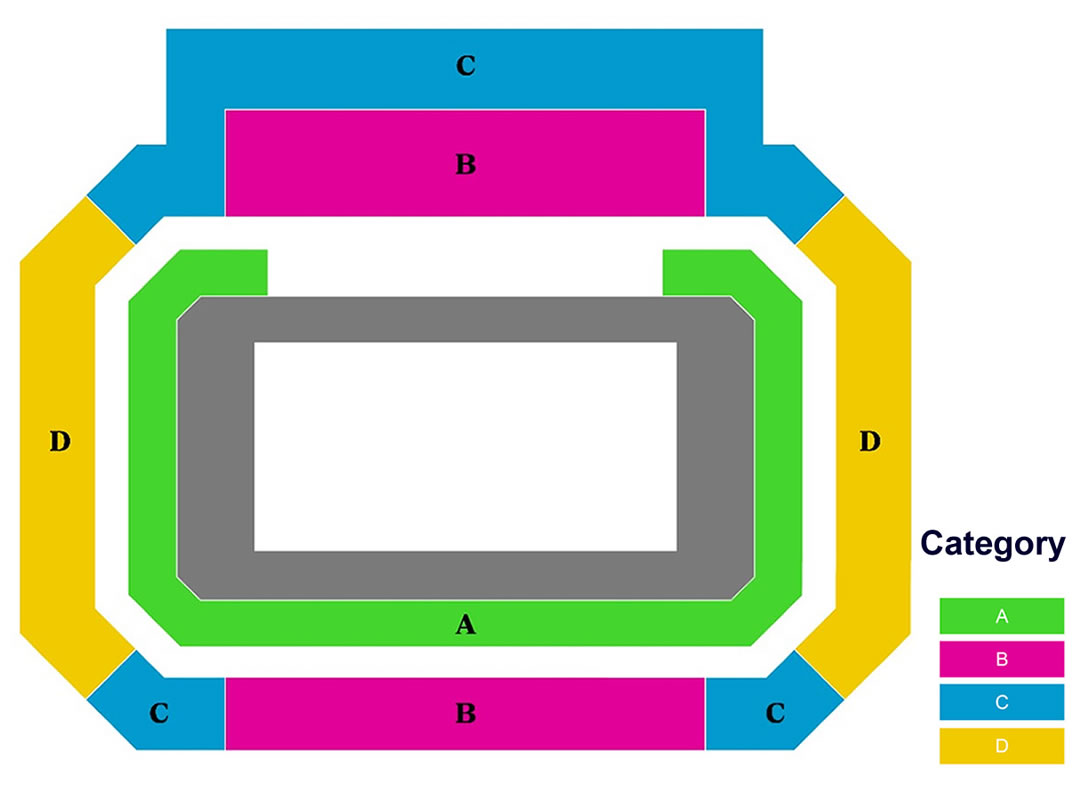 Long Beach Aquatics Center (Water Polo), Long Beach, United States Seating Plan
